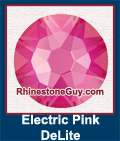 Swarovski Electric Pink DeLite