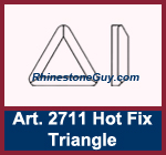 Swarovski 2711 Triangle Hot Fix
