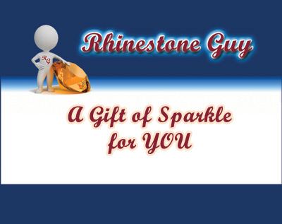 Rhinestone Guy Gift Card Cover Sample