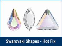 Swarovski Hot Fix Shapes