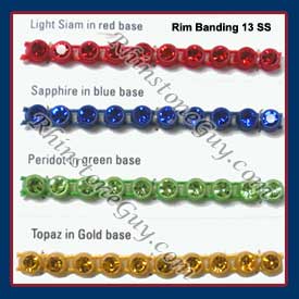 Rhinestone Cup Banding Colors