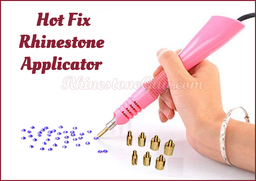 worthofbest Hotfix Applicator, Hot Fixed Rhinestone Applicator Tool Kit,  Bigger and More Gems Wand Setter for